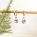 Brinco Fecho Argola Zircônia Cristal G